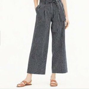 J.Crew Point Sur Paper-Bag Wide Leg Crop Pants